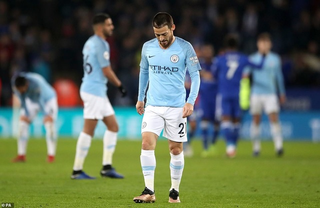 Những khoảnh khắc sụp đổ của Man City trên sân Leicester - Ảnh 21. Những khoảnh khắc sụp đổ của Man City trên sân Leicester - Ảnh 21.