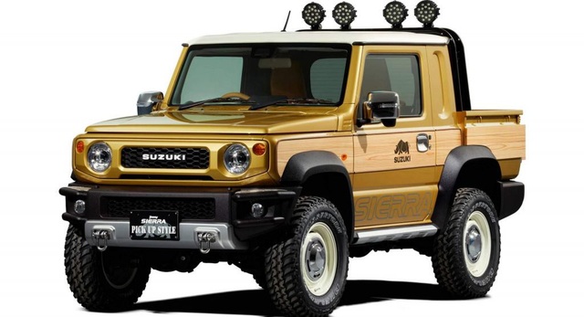 Suzuki làm phiên bản bán tải cho hàng hot Jimny - Ảnh 2. Suzuki làm phiên bản bán tải cho hàng hot Jimny - Ảnh 2.