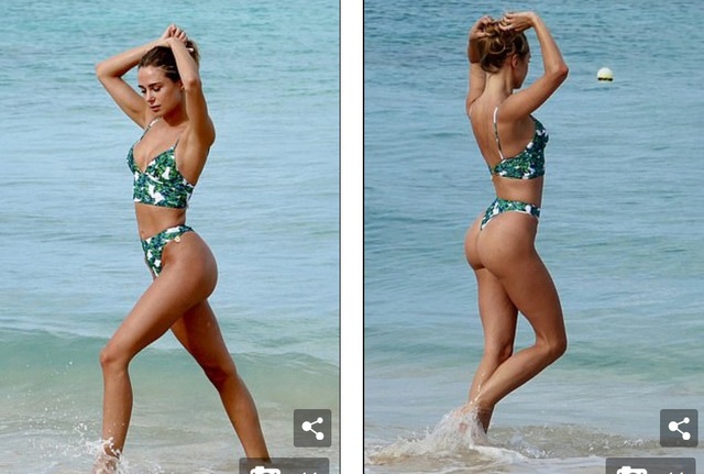 Kimberley Garner khoe thân hình rực lửa - 6
Người mẫu kiêm diễn viên truyền hình thực tế chia sẻ, cô là mẫu người của gia đình