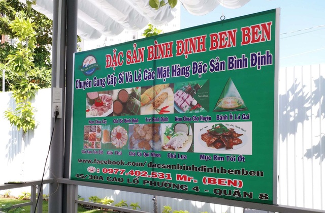 Quán bún bò “bá đạo” Dũng Đinh sẽ khai trương vào ngày 6/12 - 5 Đặc sản Bình Định, Phan Thiết sẽ được bán tại quán.