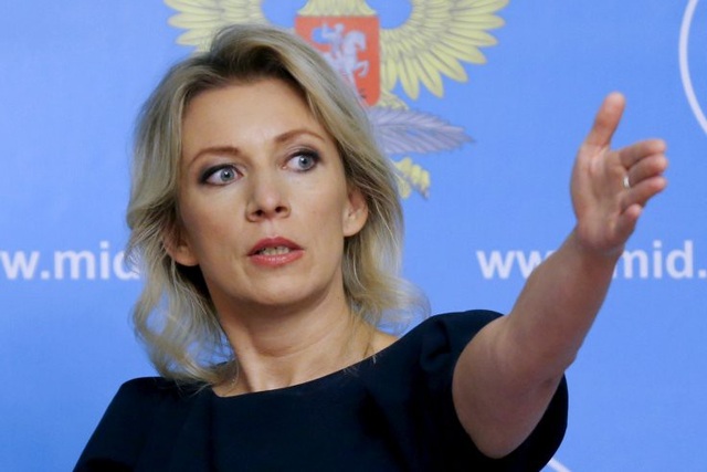 Nga bác cáo buộc có kế hoạch xâm chiếm hai thành phố của Ukraine - 1
Người phát ngôn Bộ Ngoại giao Nga Maria Zakharova (Ảnh: Reuters)