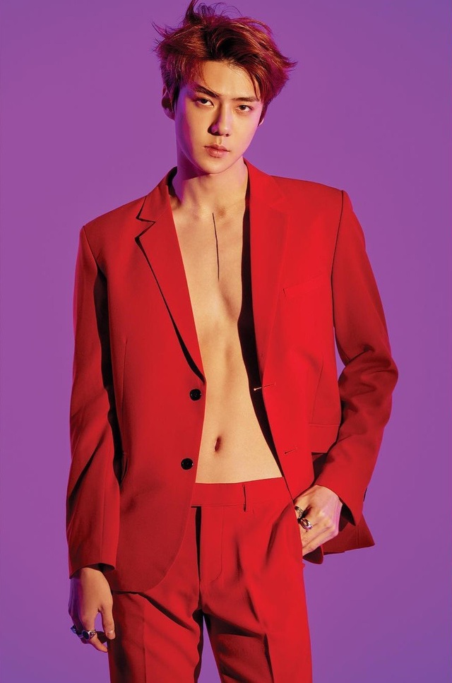 Nam thần “Aquaman” đẹp trai nhất thế giới năm qua - 5
Thành viên Oh Sehun của nhóm nhạc K-pop EXO đứng thứ 15. Nam ca sĩ sở hữu diện mạo hấp dẫn, dáng vóc lý tưởng như người mẫu và thường xuyên được mời xuất hiện ở hàng ghế đầu của nhiều show diễn thời trang lớn tại Hàn Quốc và nước ngoài.