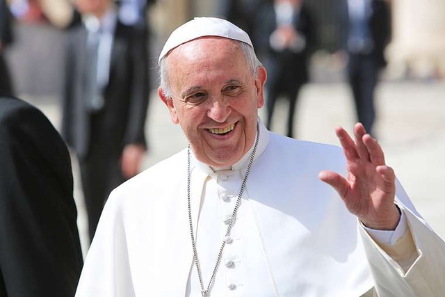 Thế giới rợp trời pháo hoa chào đón năm mới 2019 - 11
Giáo hoàng Francis (Ảnh: CNA)