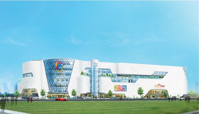 Cửa ngõ phía Đông TP.HCM sắp thêm trung tâm mua sắm, vui chơi mới - 1
Toàn cảnh tòa nhà Gigamall