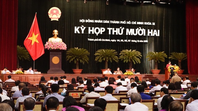 5 đời Chủ tịch TPHCM cùng ngồi lại giải quyết vấn đề Thủ Thiêm - 1 Dự kiến, kỳ họp HĐND TPHCM lần thứ mười hai diễn ra trong 4 ngày