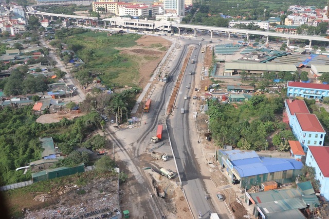 Đường Xuân Phương mở rộng và nâng cấp “đốt lửa” cho BĐS phía Tây - 1 Cung đường Xuân Phương nhìn từ dự án Hateco Apollo