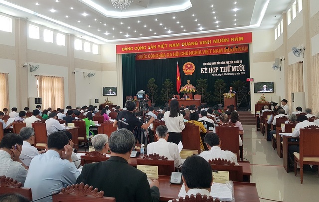 Phó chủ tịch thường trực UBND tỉnh có số phiếu tín nhiệm thấp nhất - 1 Kỳ họp thứ 10, HĐND tỉnh Phú Yên