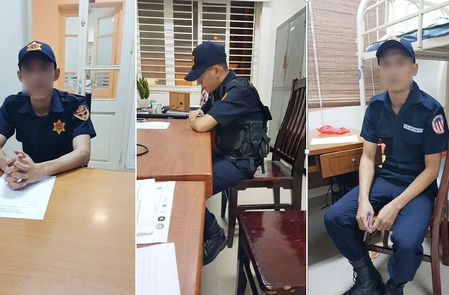Bảo vệ đưa người không vé vào sân Mỹ Đình, thu 1 triệu đồng/lượt - 1 Nhóm nhân viên đưa người không vé vào sân với giá 1 triệu đồng/người