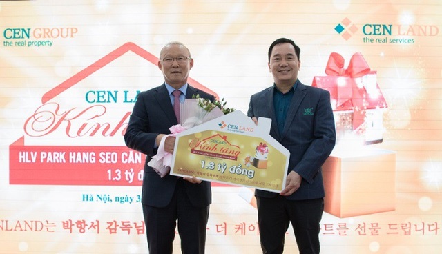Xuân tri ân – Tết đoàn viên tại dự án The K – Park - 1 Ông Park Hang Seo được trao tặng căn hộ The K – Park trị giá 1,3 tỉ đồng
