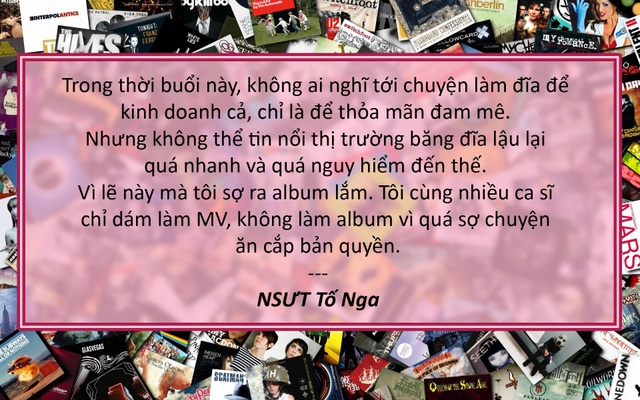 Rôm rả, xôn xao chuyện các “Táo” trước thềm Táo Quân - 6 Xem thêm: Ca sĩ đua nhau ra MV vì nạn sao chép đĩa lậu đã trở nên bất trị?