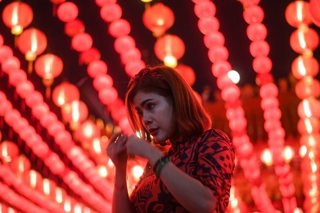 Thế giới tưng bừng đón năm mới Mậu Tuất - 9
(Ảnh: AFP)