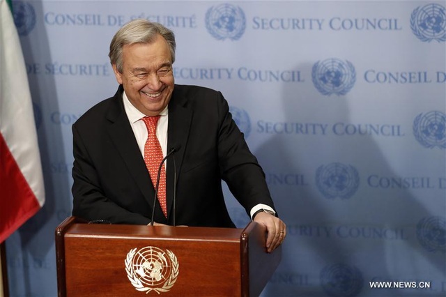 Thế giới tưng bừng đón năm mới Mậu Tuất - 20
Tổng thư ký Liên Hợp Quốc Antonio Guterres (Ảnh: News.cn)
