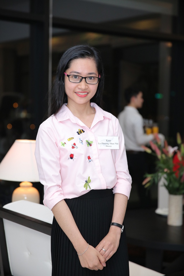 Học bổng Chính phủ New Zealand năm 2019 chính thức "mở cửa" đón ứng viên Việt - 1 Lê Phương Thảo Nhi chia sẻ trong buổi tiệc tại nhà Đại sứ New Zealand tại Việt Nam mới đây.