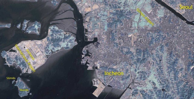 Những điều ít biết về biệt đội sát thủ của Hàn Quốc - 1 Bản đồ vị trí đảo Silmido tại Hàn Quốc - nơi đào tạo biệt đội 684 (Ảnh: Wikipedia)