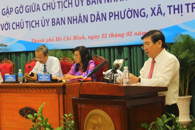 Chủ tịch UBND TPHCM Nguyễn Thành Phong đề nghị 322 Chủ tịch xã, phường, thị trấn đẩy mạng cải cách hành chính, ứng dụng công nghệ thông tin