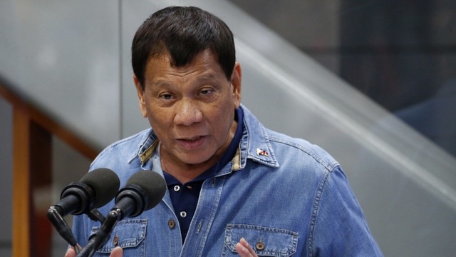 Tổng thống Philippines muốn đưa binh sĩ tới Trung Quốc huấn luyện - 1
Tổng thống Philippines Rodrigo Duterte (Ảnh: AP)