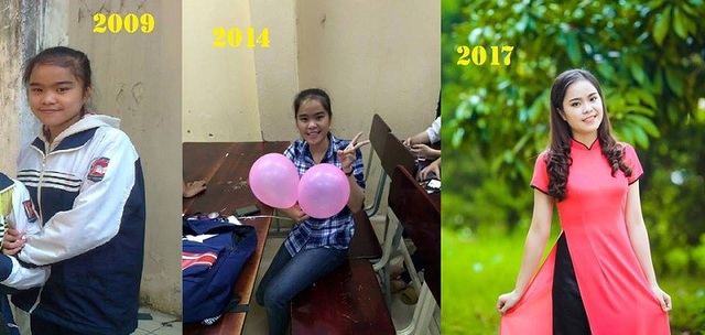 Loạt ảnh bạn trẻ “dậy thì thành công” tiếp tục gây bão mạng - 3 Cô gái này mất 8 năm để dậy thì thành công (ảnh: Ánh Tuyết)