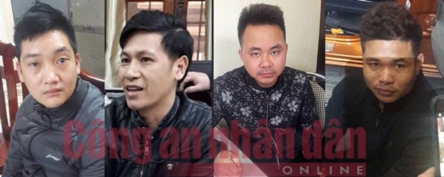 Đường dây 288 bánh heroin được điều hành như thế nào? - 4 Các đối tượng Trần Văn Bằng, Trần Văn Thành, Phan Văn Hiển, Nông Thanh Hoan.