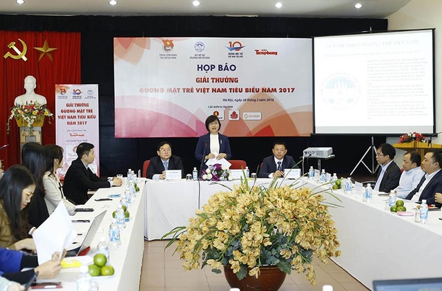 CEO chuỗi cửa hàng cà phê nổi tiếng được đề cử Gương mặt trẻ Việt Nam tiêu biểu 2017 - 1 Họp báo Giải thưởng Gương mặt trẻ Việt Nam tiêu biểu 2017.