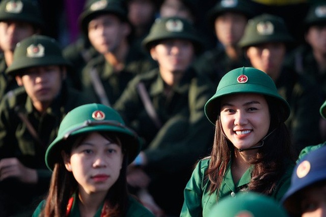 Trường quân đội đồng loạt tuyển sinh khối A1 - 1
Chỉ tiêu tuyển nữ vào trường quân đội rất ít. (Ảnh: Hoàng Triều)