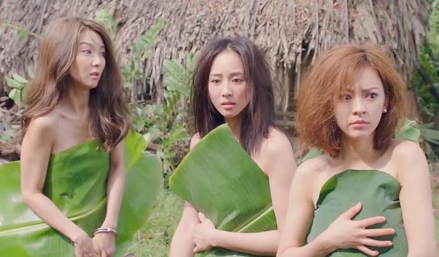 Trương Quân Ninh, Tiết Khải Kì, Trần Y gây sốc khi "quấn lá chuối" trong phim Trần Bảo Sơn - 5 Trương Quân Ninh, Tiết Khải Kì, Trần Y gây sốc khi "quấn lá chuối" trong phim Trần Bảo Sơn - 5
