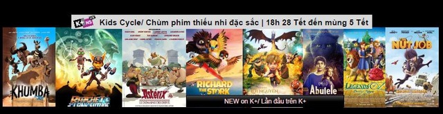 Tuyệt chiêu tăng “vui vẻ” cho năm mới không tốn kém - 3 Và còn rất nhiều chương trình thú vị khác đang chờ khán giả khám phá trên K+ Tết này.