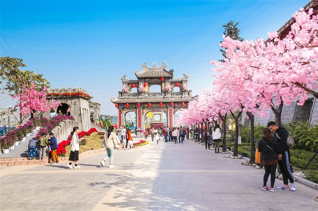 Du khách vẫn nườm nượp đổ về ngắm “Kỳ quan muôn sắc hoa” - 6 Những kỳ quan được tạo nên bởi hoa và hoa vẫn đang tiếp tục hấp dẫn dòng khách lớn đổ về. Theo ghi nhận từ ban tổ chức, lượng khách tăng lên mỗi ngày, càng gần kỳ nghỉ Tết, lễ hội càng đông vui, náo nhiệt.
