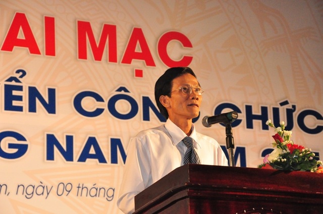 Quảng Nam: Cảnh cáo Giám đốc Sở Nội vụ - 1 Ông Nguyễn Hữu Sáng – Giám đốc Sở Nội vụ Quảng Nam