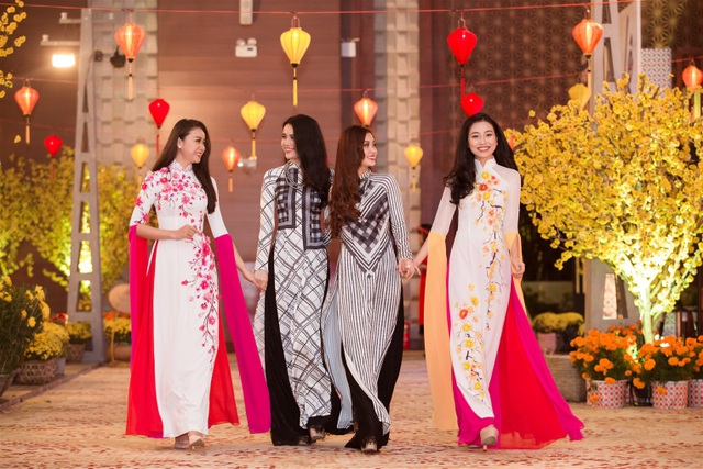 Dàn mỹ nhân đọ dáng với áo dài “Tết hồi đó” - 8 Hoa khôi Đà Nẵng - Như Thủy, Á hậu Diệu Thùy, Á hậu Diễm Trang, Top 10 Hoa hậu Việt Nam -Kiều Vỹ