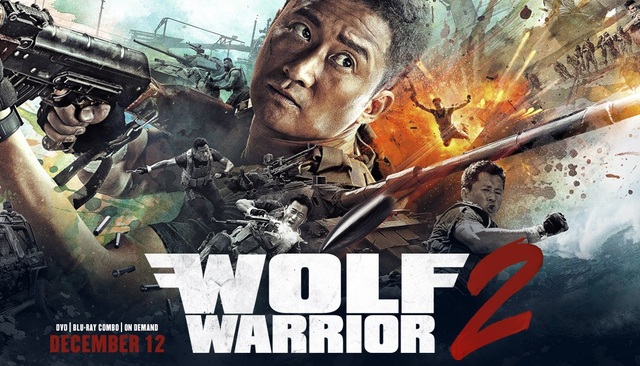 “Chiến lang” - phim Châu Á duy nhất “xưng hùng” trong năm 2017 - 6 6. “Wolf Warrior 2” (Chiến lang 2) - 870,3 triệu USD
