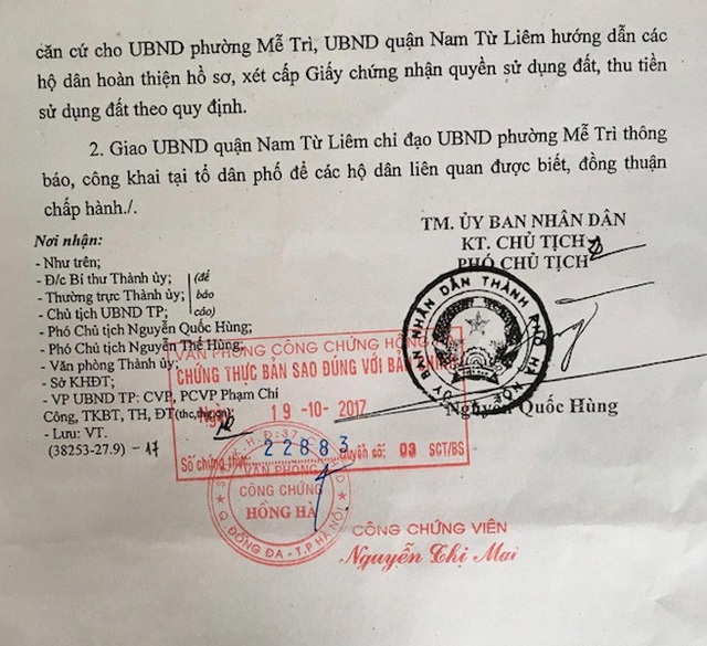 UBND TP Hà Nội chỉ đạo “giải cứu” hàng trăm hộ dân khỏi dự án quy hoạch treo - 2 UBND TP Hà Nội chỉ đạo “giải cứu” hàng trăm hộ dân khỏi dự án quy hoạch treo - 2
