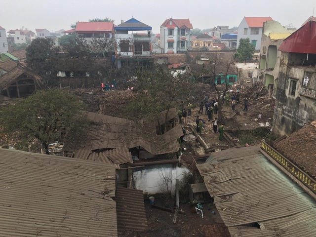 Hiện trường đổ nát của vụ nổ kinh hoàng ở Bắc Ninh - 3 Hiện trường đổ nát của vụ nổ kinh hoàng ở Bắc Ninh - 3