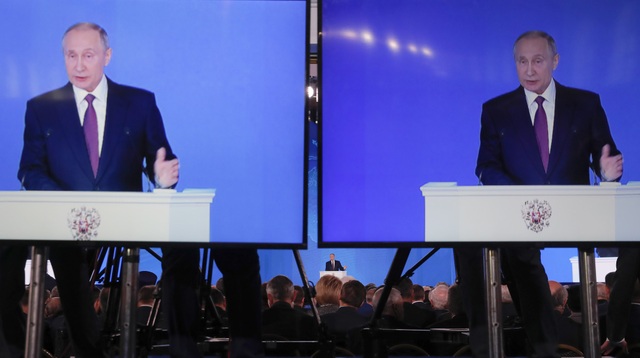 Tổng thống Putin: Nga sở hữu tên lửa "bất khả chiến bại" - 3
(Ảnh: Reuters)