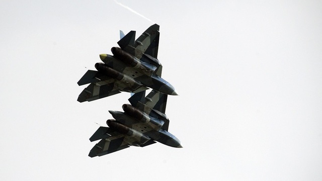 Nga lần đầu lên tiếng về sự xuất hiện của Su-57 ở Syria - 1
Máy bay chiến đấu Su-57 của Nga (Ảnh: Sputnik)