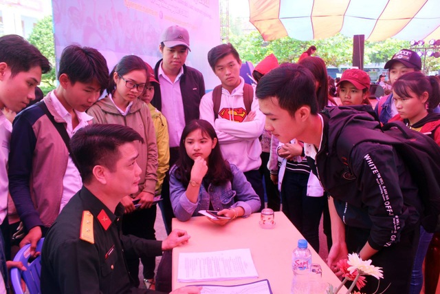 Nhiều học sinh quan tâm đến khối ngành Quân sự - 2
Năm nay, khối ngành quân sự được nhiều học sinh quan tâm