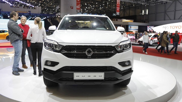 SsangYong Musso trở lại phân khúc bán tải - 4
SsangYong Musso có thiết kế rất giống “người anh em” Rexton