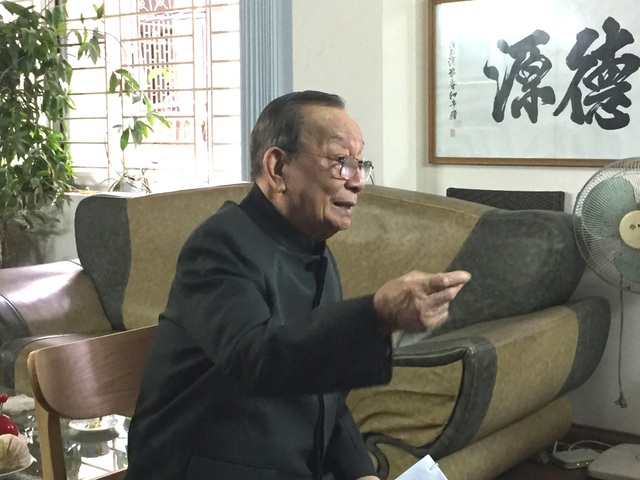 Ông Trần Đức Nguyên, nguyên Trợ lý đặc biệt, nguyên Trưởng Ban Nghiên cứu của nguyên Thủ tướng Phan Văn Khải - ảnh Nguyễn Tuyền
