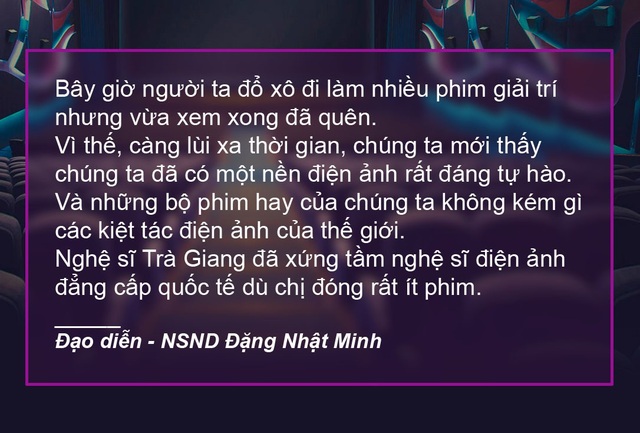 Điện ảnh Cách mạng Việt Nam và câu nói rất đáng suy nghĩ của NSND Đặng Nhật Minh - 1 Xem thêm: “Những bộ phim hay của chúng ta không kém gì kiệt tác điện ảnh thế giới”
Vì sao phim hài Việt vẫn có thể cán mốc trăm tỷ?