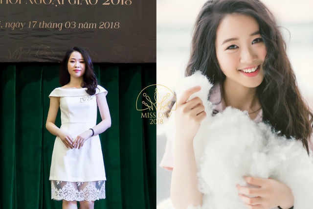 18 gương mặt tiềm năng cuộc thi Hoa khôi Ngoại giao 2018 - 16 Lê Ngọc Thùy Dương
