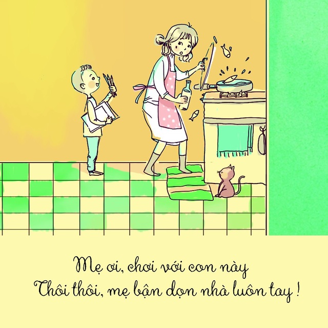 Ấn tượng với bộ tranh ngày Tết khiến nhiều người phải suy ngẫm - 2 Ấn tượng với bộ tranh ngày Tết khiến nhiều người phải suy ngẫm - 2