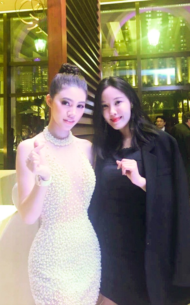 Hoa hậu “Hội con nhà giàu” quyến rũ bên Cổ Thiên Lạc cùng dàn sao quốc tế - 4 Hyomin (Tara).
