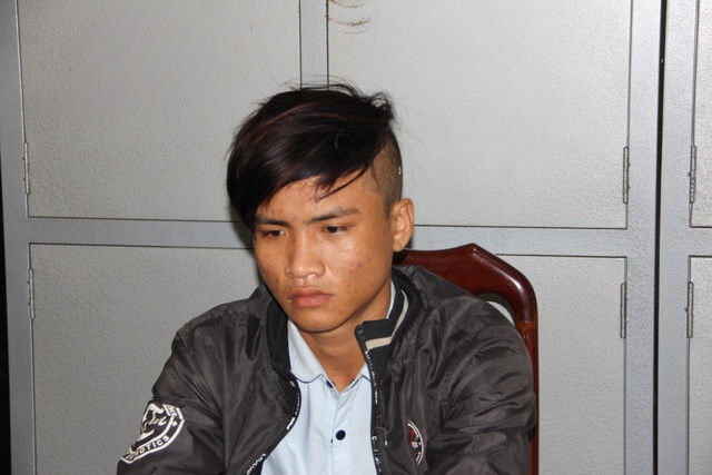 Bắt 2 đối tượng chặn đường cướp xe ngay trên quốc lộ - 1 Đối tượng Võ Thanh Luận