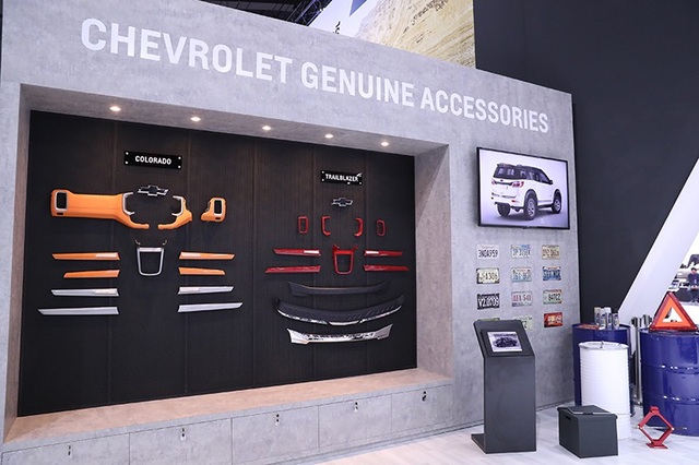 Chevrolet Colorado có thêm nhiều phụ kiện làm đẹp - 3
Gói phụ kiện đang được GM Thái Lan cung cấp cho các mẫu xe sử dụng nền tảng khung gầm rời, bao gồm Colorado và Trailblazer