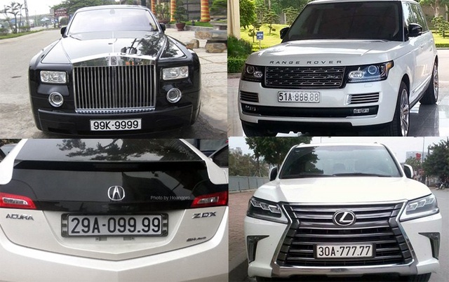Biển số đẹp - ‘Kho thóc’ ngàn tỷ: Ai may thì hưởng, mặc kệ ngân sách thất thu - 1
Nhiều đại gia thích biển số đẹp để thể hiện đăng cấp