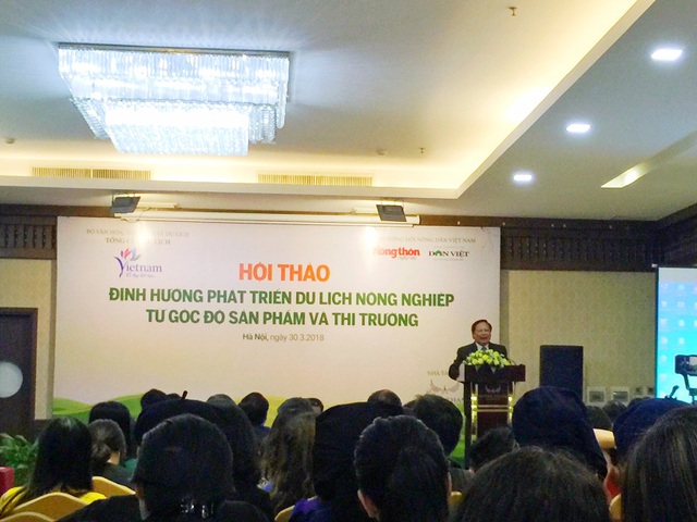 “Hai lúa” Việt Nam học người Nhật Bản, Đài Loan làm du lịch nông nghiệp - 1 Tổng cục trưởng Tổng cục Du lịch Nguyễn Văn Tuấn khẳng định, ở góc độ sinh cảnh, Việt Nam hội tụ đầy đủ 4 phương diện để có thể phát triển du lịch nông nghiệp.