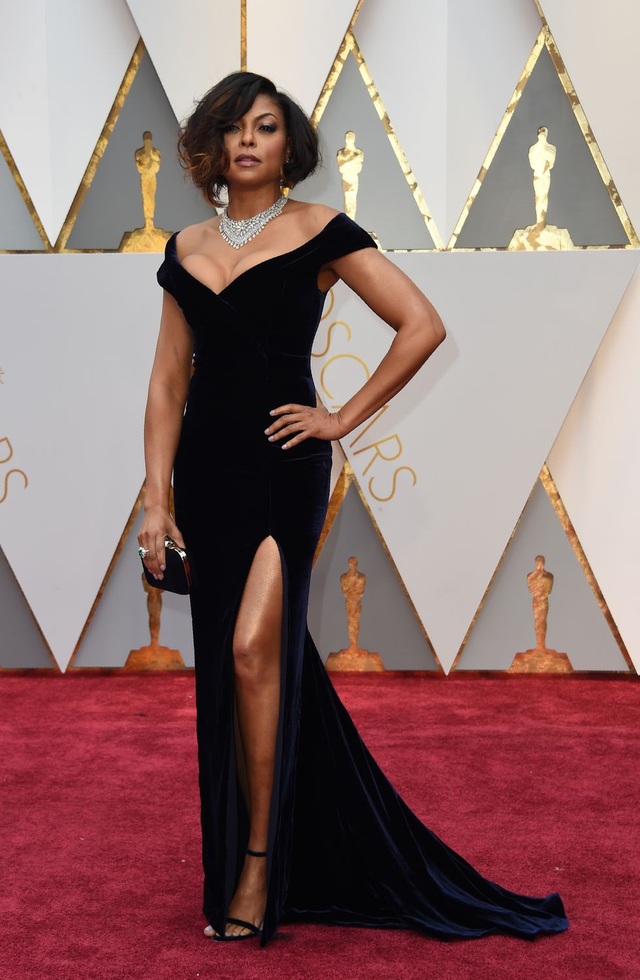 Những bộ váy đẹp nhất trong lịch sử Oscar - 1
Taraji P. Henson trong bộ váy của Alberta Ferretti tại lễ trao giải Oscar năm 2017