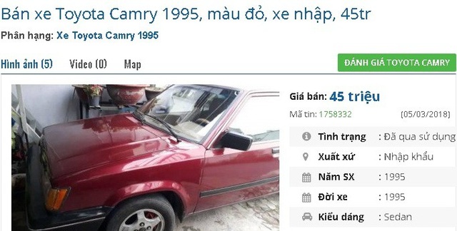 Sốc chỉ với 40 triệu đồng, bạn mua được những ô tô cũ chính hãng này tại Việt Nam - 3 Sốc chỉ với 40 triệu đồng, bạn mua được những ô tô cũ chính hãng này tại Việt Nam - 3