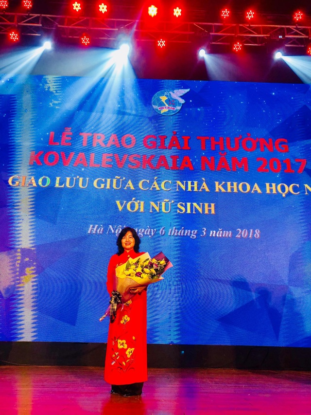 Chân dung 2 nhà khoa học nữ xuất sắc nhận giải thưởng Kovalevskaia - 3
PGS.TS.Đinh Thị Bích Lân
