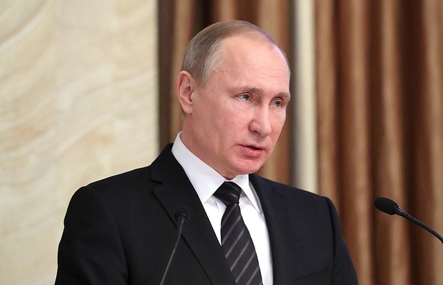 Tổng thống Putin tiết lộ số gián điệp nước ngoài bị Nga “vạch mặt” - 1 Tổng thống Vladimir Putin (Ảnh: TASS)
