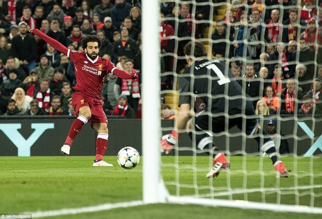 Hòa Porto, Liverpool ung dung giành vé vào tứ kết - 2
Salah được thi đấu khoảng 15 phút cuối trận và anh chỉ có một lần dứt điểm